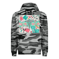Slate Camo nurse medical equipment Premium Hoodie - TumblerDesignByShophia