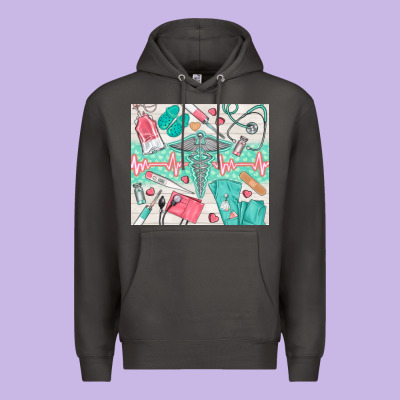 Nurse Medical Equipment Premium Hoodie Designed By Tumblerdesignbyshophia