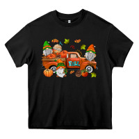 Black fall gnomes truck Heavy Core Tee - AdoDesignShop