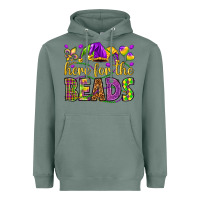 Sage Here for the beads Heavyweight Hoodie - HowdyJamesFarm