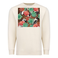 Sandshell succulents and cowhide Premium Sweatshirt - TumblerDesignByShophia