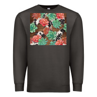 Smoke succulents and cowhide Premium Sweatshirt - TumblerDesignByShophia