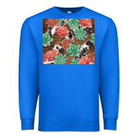 True Royal succulents and cowhide Premium Sweatshirt - TumblerDesignByShophia