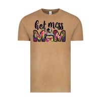 Vintage Camel hot mess mom messy bun Vintage Tee - JahusDesignShop
