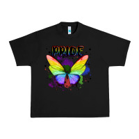 Black rainbow butterfly pride lgbtq Urban Heavy Tee - MaliasSmallBusiness
