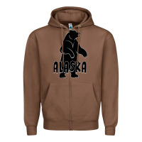 Chestnut Alaska Bear Zipper Hoodie - Bettercallsaul