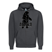 Smoke Alaska Bear Zipper Hoodie - Bettercallsaul