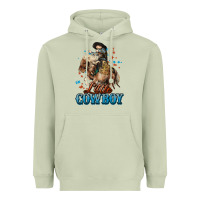 Matcha Little Cowboy Midilli Horse kid boy Heavyweight Hoodie - HowdyJamesFarm