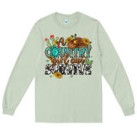 Matcha a country girl can survive Long Sleeve Tee - MaliasSmallBusiness