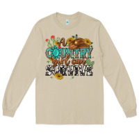 Mushroom a country girl can survive Long Sleeve Tee - MaliasSmallBusiness