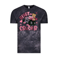 Cloud Black heart crusher Vintage Tee - MaliasSmallBusiness