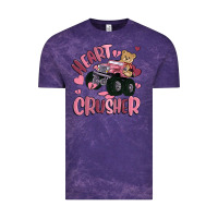Cloud Purple heart crusher Vintage Tee - MaliasSmallBusiness