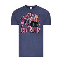 Vintage Denim heart crusher Vintage Tee - MaliasSmallBusiness