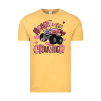 Vintage Mustard heart crusher Vintage Tee - MaliasSmallBusiness