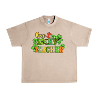 French Oak one lucky teacher Urban Heavy Tee - AdoDesignShop