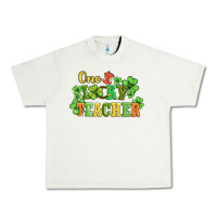 Pistachio one lucky teacher Urban Heavy Tee - AdoDesignShop