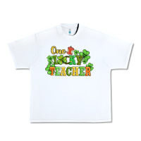 White one lucky teacher Urban Heavy Tee - AdoDesignShop