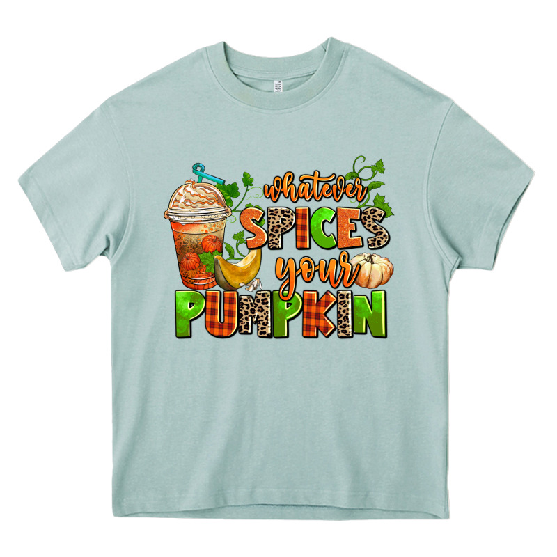 Whatever Spices Your Pumpkin Heavy Core Tee by AdoDesignShop | Teevron