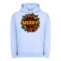 Pigment Grape Ice merry christmas with light sunflower bbs Urban Hoodie - BundleAndBundleShop