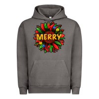 Pigment Tornado merry christmas with light sunflower bbs Urban Hoodie - BundleAndBundleShop