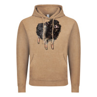 Vintage Coffee Baby Hampshire Pig Vintage Hoodie - LillyAllenDesigns