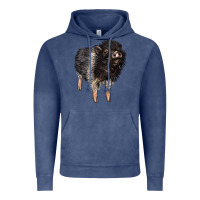 Vintage Denim Baby Hampshire Pig Vintage Hoodie - LillyAllenDesigns