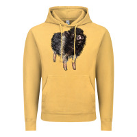 Vintage Mustard Baby Hampshire Pig Vintage Hoodie - LillyAllenDesigns