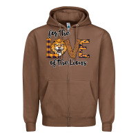 Chestnut For the Love of the Lions Zipper Hoodie - Bettercallsaul