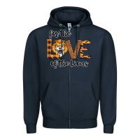 Navy For the Love of the Lions Zipper Hoodie - Bettercallsaul
