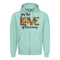 Seafoam For the Love of the Lions Zipper Hoodie - Bettercallsaul