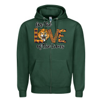Sports Green For the Love of the Lions Zipper Hoodie - Bettercallsaul