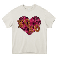 Cream xoxo Heavy Core Tee - BarkalooDesign