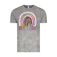 Cloud Rock he is risen easter rainbow Vintage Tee - MaliasSmallBusiness