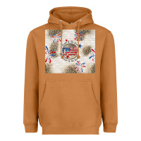 Meerkat usa land of the free because of the brave Heavyweight Hoodie - TumblerDesignByShophia