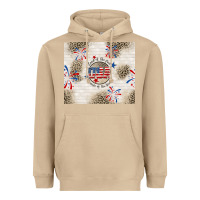 Mushroom usa land of the free because of the brave Heavyweight Hoodie - TumblerDesignByShophia