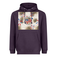 Plum usa land of the free because of the brave Heavyweight Hoodie - TumblerDesignByShophia