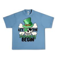 Pebble Blue let the shenanigans begin Urban Heavy Tee - MaliasSmallBusiness