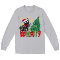 Moon Dust christmas  cat  what Long Sleeve Tee - MaliasSmallBusiness