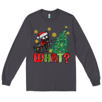 Smoke christmas  cat  what Long Sleeve Tee - MaliasSmallBusiness