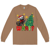 Toasted Coconut christmas  cat  what Long Sleeve Tee - MaliasSmallBusiness