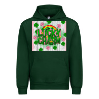 Forest Green lucky charm st patricks day Urban Hoodie - FaDigitalArtStudio