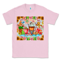 Bubblegum Pink christmas coffee class Classic Tee - CowhideDigitalArt