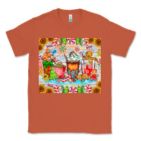 Copper christmas coffee class Classic Tee - CowhideDigitalArt