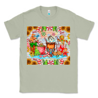 Matcha christmas coffee class Classic Tee - CowhideDigitalArt