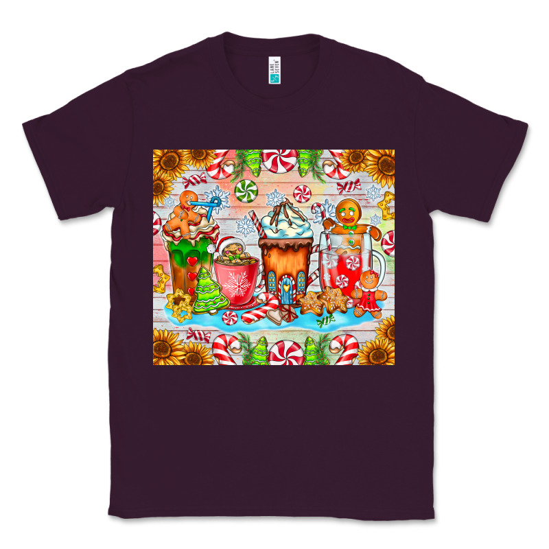 Christmas Coffee Class Classic Tee by CowhideDigitalArt | Teevron