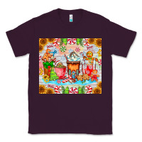 Plum christmas coffee class Classic Tee - CowhideDigitalArt