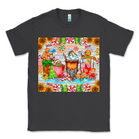Smoke christmas coffee class Classic Tee - CowhideDigitalArt