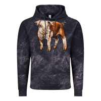 Cloud Black Baby Hereford Pig Vintage Hoodie - LillyAllenDesigns