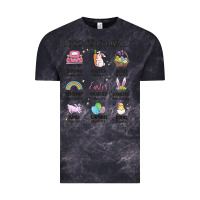 Cloud Black christian easter Vintage Tee - MaliasSmallBusiness