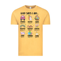 Vintage Mustard christian easter Vintage Tee - MaliasSmallBusiness